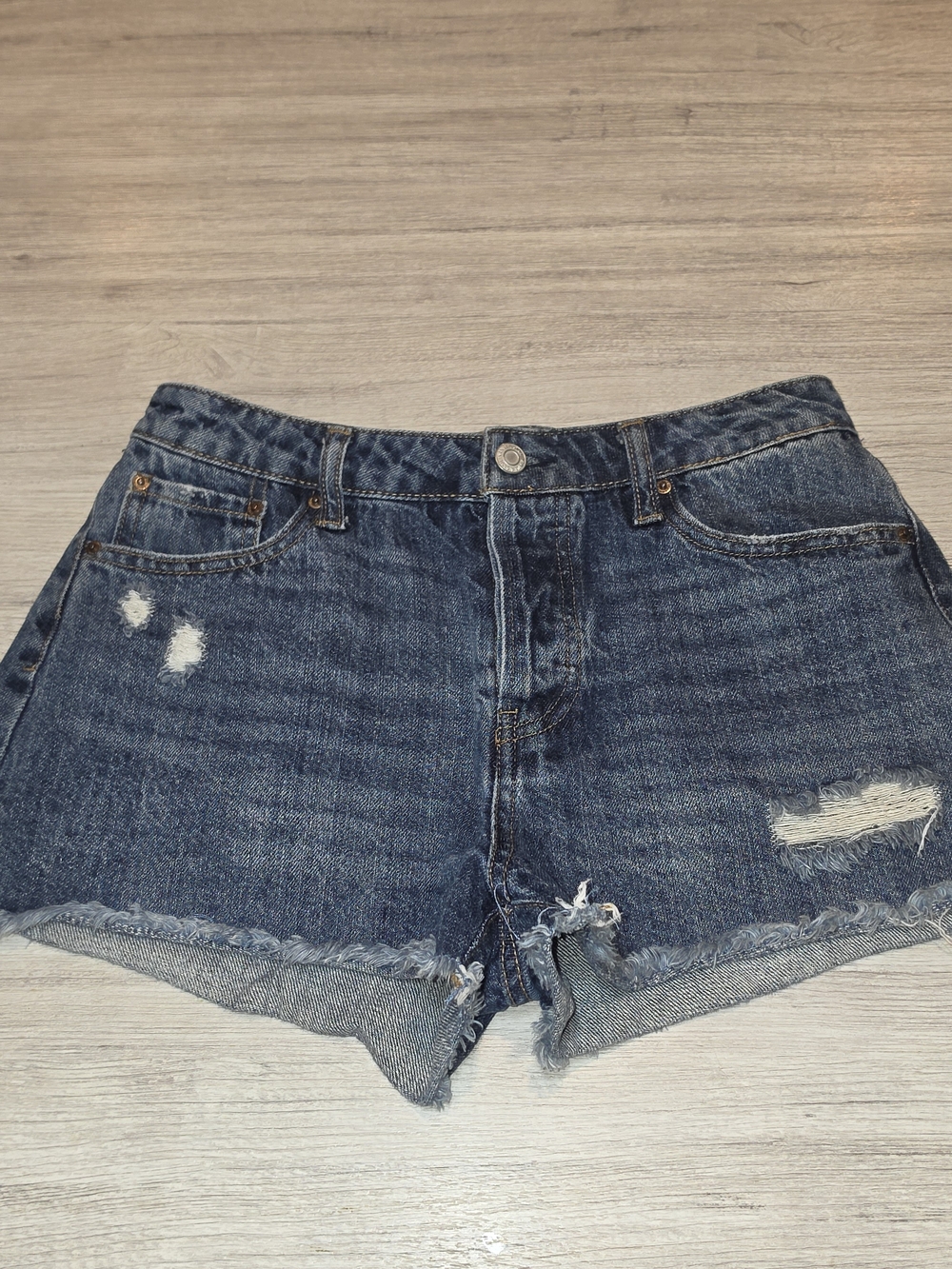 Vanilla Star Cut Off Denim Jean Shorts Women's Size 3 Waist 26 B6